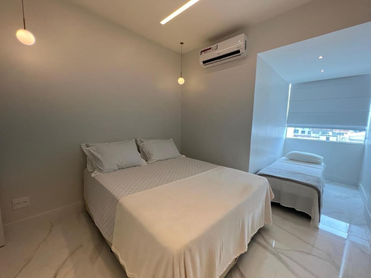 Maravilhoso Apartamento De 2 Quartos Em Copacabana Quadra Da Praia Rio de Janeiro Bagian luar foto