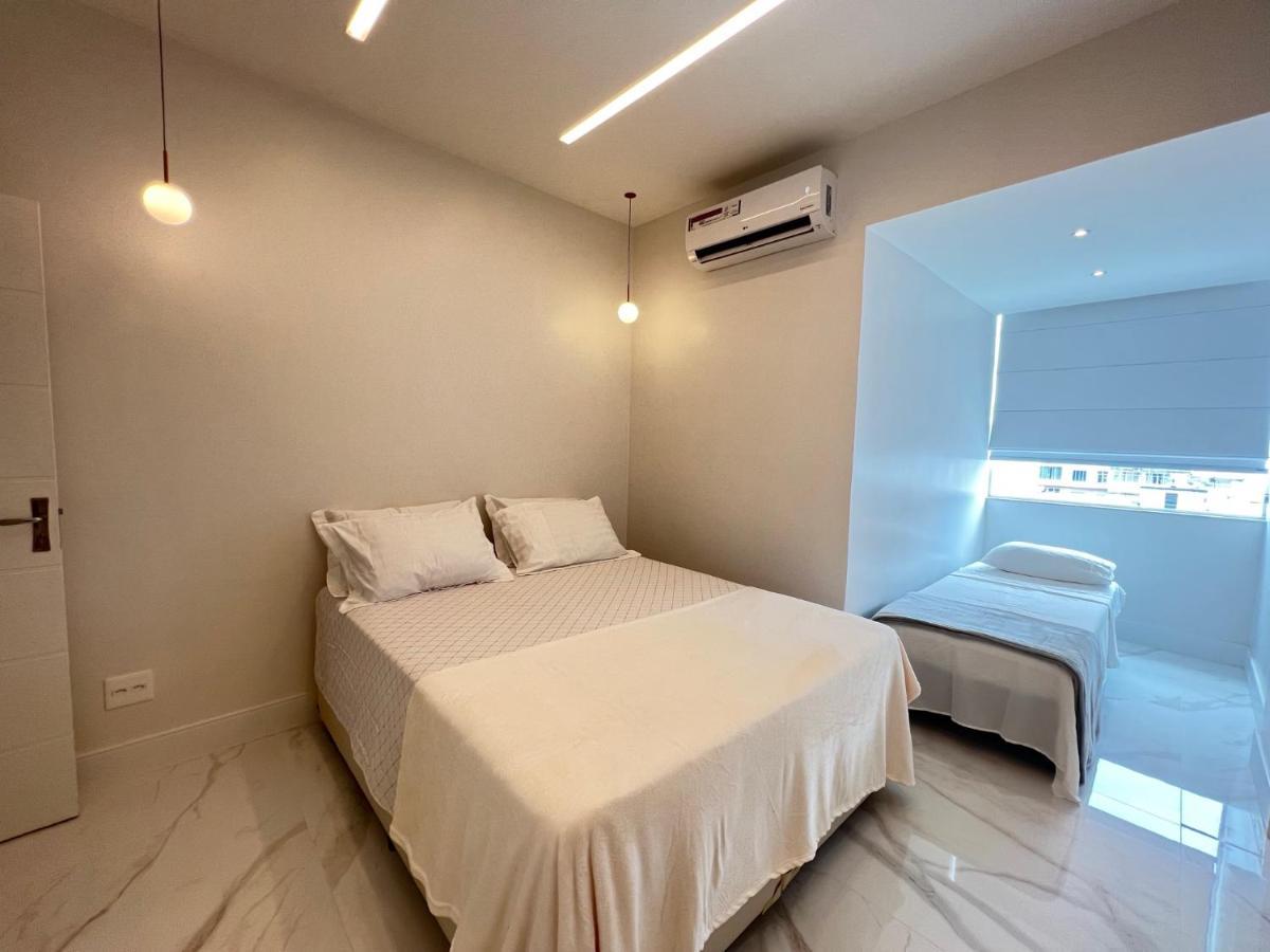 Maravilhoso Apartamento De 2 Quartos Em Copacabana Quadra Da Praia Rio de Janeiro Bagian luar foto